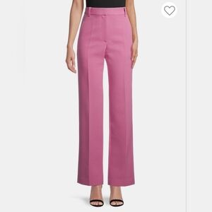 BNWT Victoria Beckham Pink Straight Leg Pants